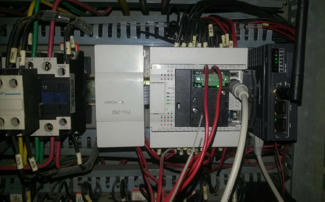 plc現(xiàn)場安裝圖